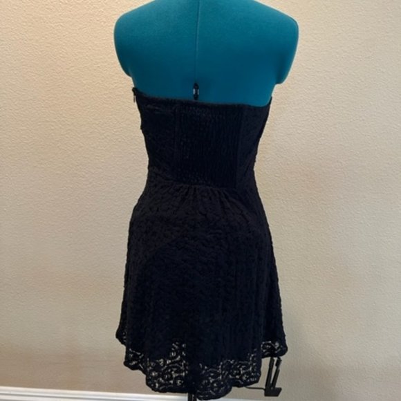 FOREVER 21 Lace Mini Strapless Corset Dress, Size S - Picture 2 of 5